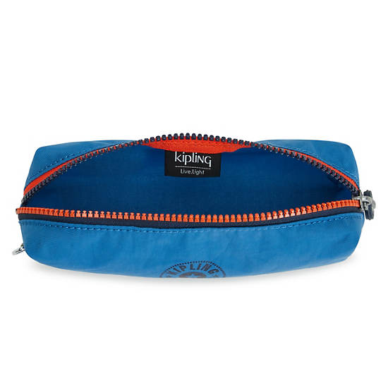 Kipling Boran Pencil Case Bags Racing Blue | CA 2045UZ